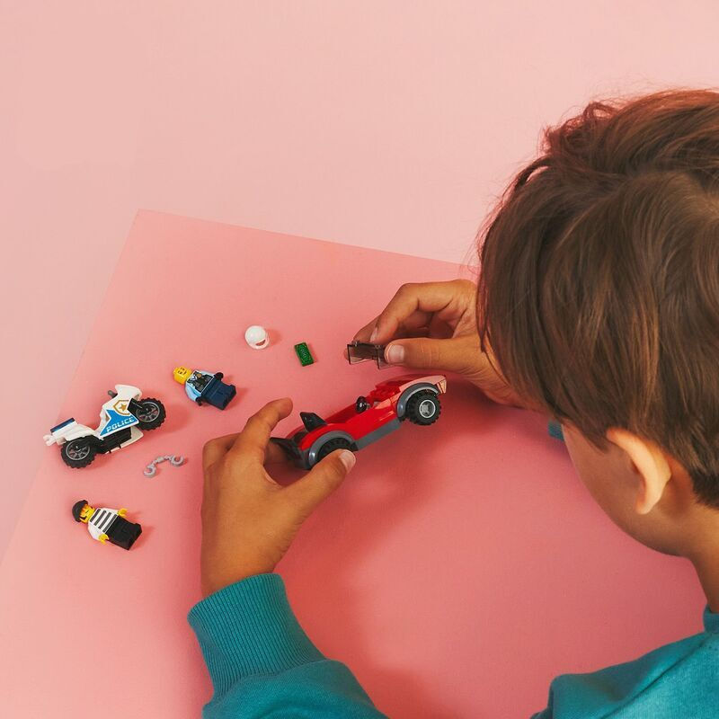 Lego City Police Bike Car Chase για 5+ ετών