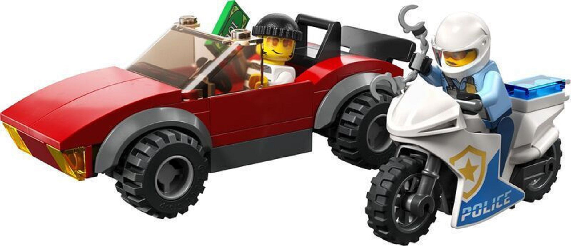 Lego City Police Bike Car Chase για 5+ ετών