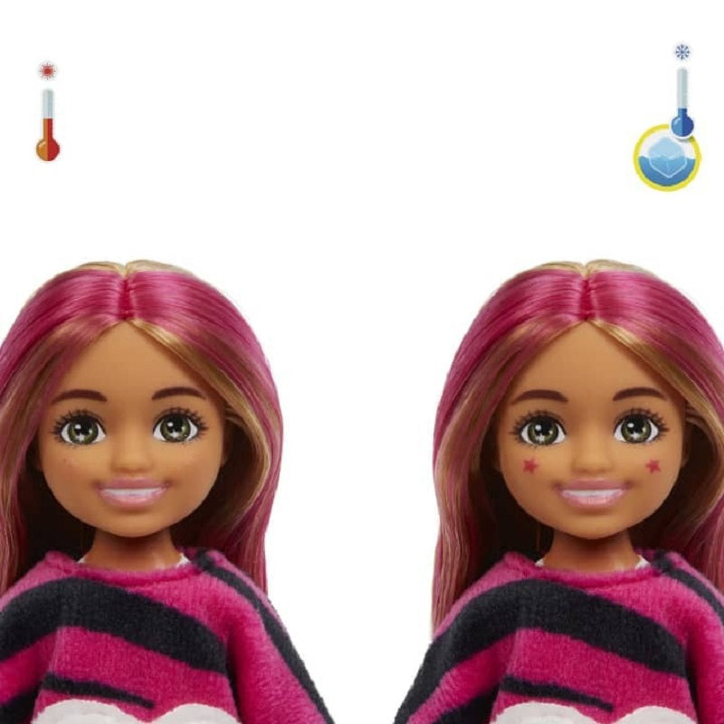 Mattel Κούκλα Barbie Cutie Reveal Τιγράκι για 3+ Ετών