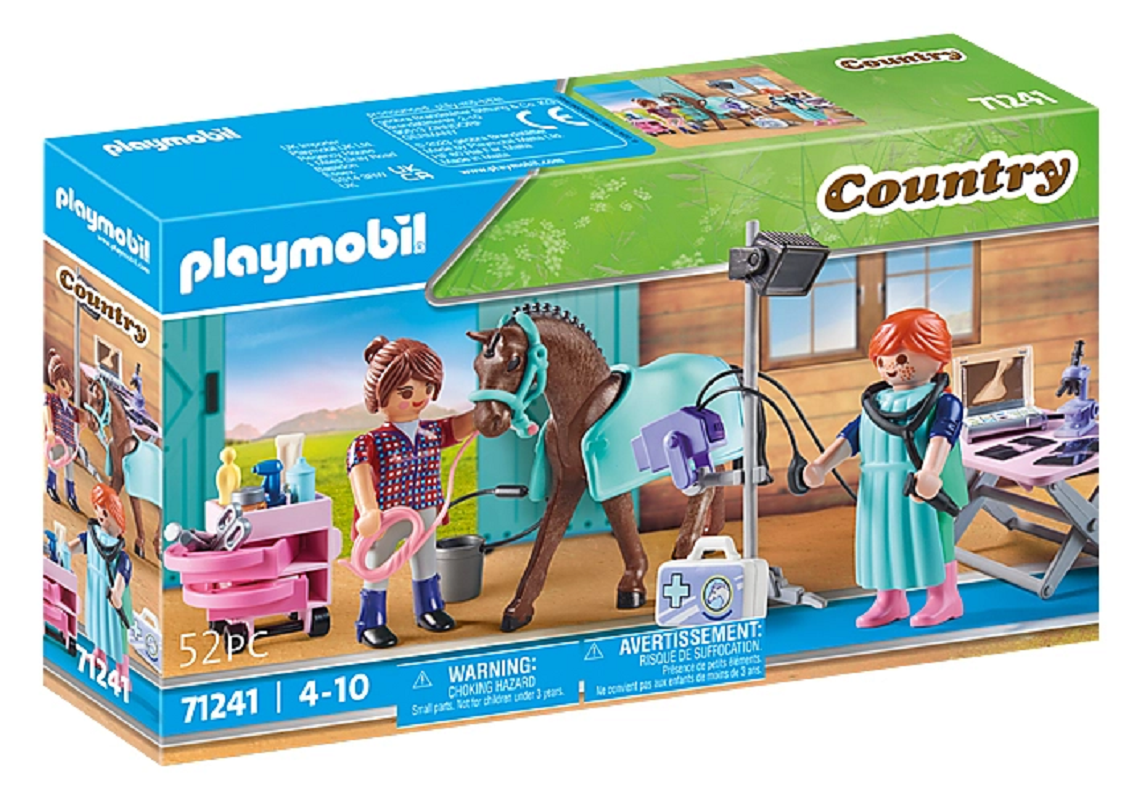Playmobil Country Κτηνιατρείο Αλόγων για 4-10 ετών