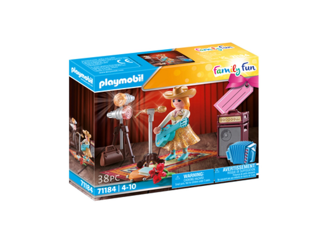 Playmobil Family Fun Τραγουδίστρια Μουσικής για 4-10 ετών
