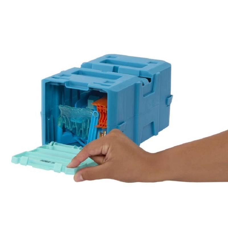 Mattel Πίστα Hot Wheels Track Builder Ice Crash για 4+ Ετών