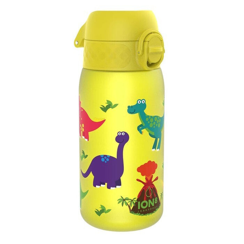 Ion8 Πλαστικό Παγούρι Dinos Κίτρινο 350ml