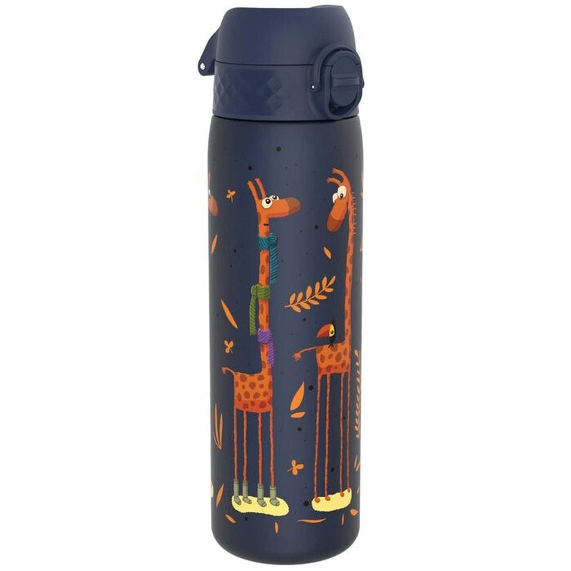 Ion8 Πλαστικό Παγούρι Giraffes σε Μπλε χρώμα 500ml
