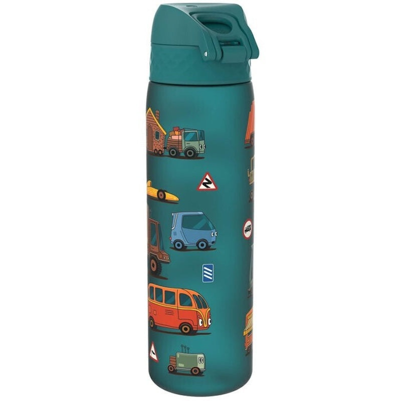 Ion8 Παγούρι Slim Tritan BPA Free 500ml Οχήματα Πράσινο