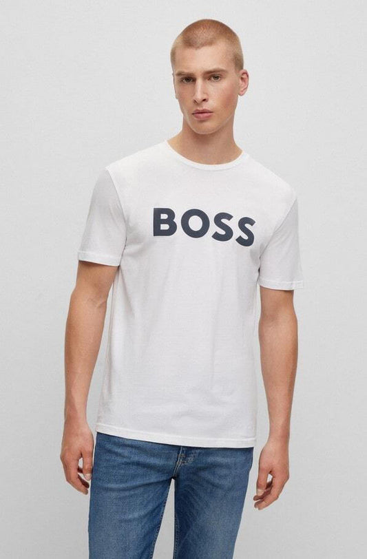 Hugo Boss T-shirt Λευκό