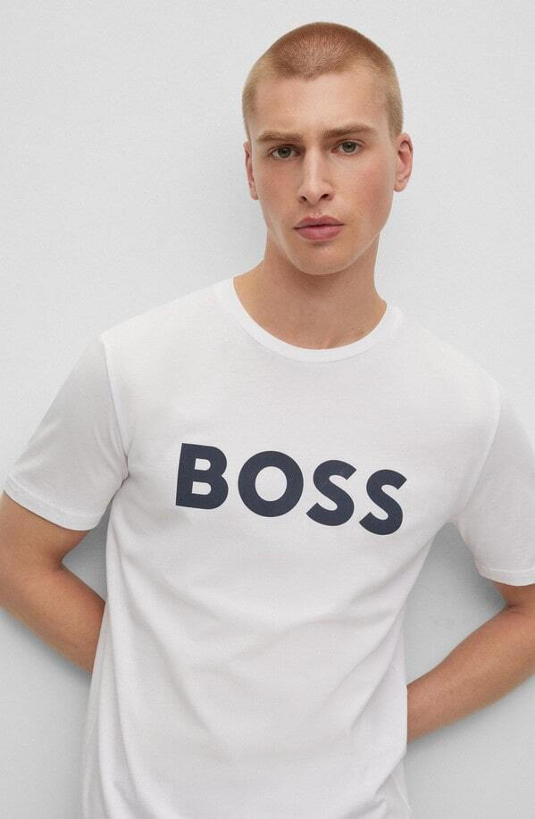 Hugo Boss T-shirt Λευκό