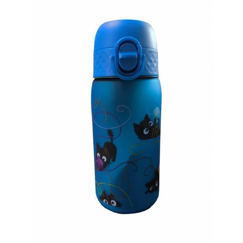 Ion8 Slim Παιδικό Παγούρι Πλαστικό Cats 350ml