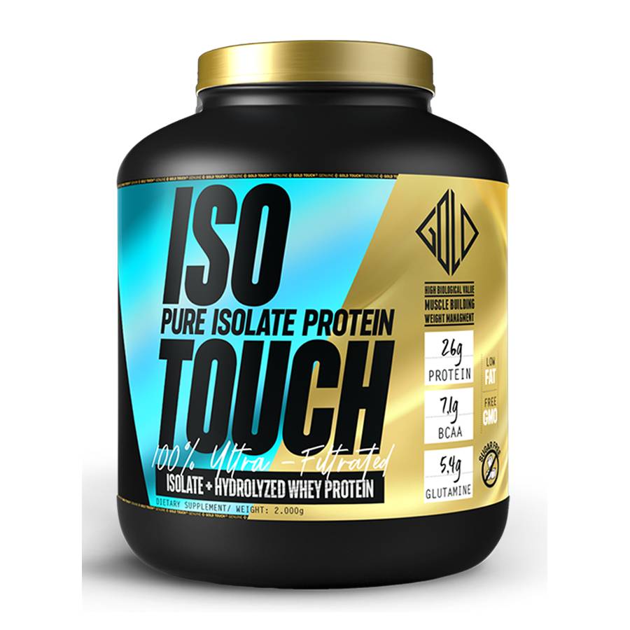 GoldTouch Nutrition Iso Touch 86% Πρωτεΐνη Ορού Γάλακτος Χωρίς Γλουτένη με Γεύση Chocolate Hazelnut 2kg
