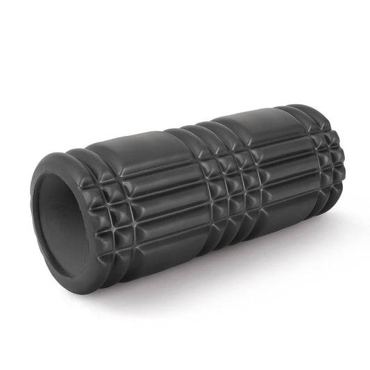 AMILA Foam Roller Plexus Φ14x33cm Μαύρο