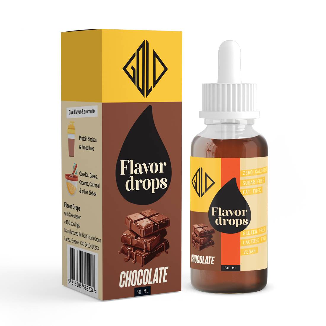 GoldTouch Nutrition Flavor Drops Chocolate 50ml