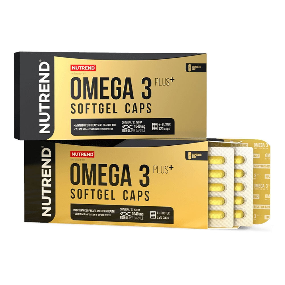 Nutrend Omega 3 Plus Softgel Caps 120 μαλακές κάψουλες