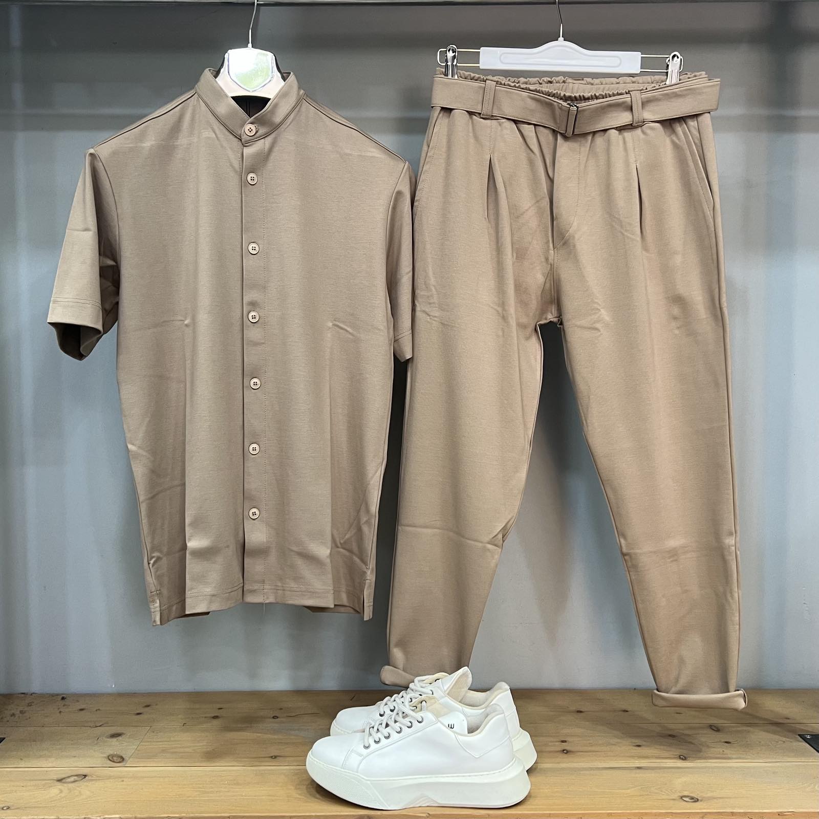 Σετ Mao Πουκάμισο & Παντελόνι με Πιέτα και Τόκα RECKLESS