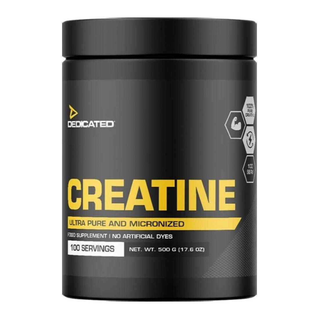 Dedicated Nutrition Creatine Monohydrate Micronized Unflavoured 500gr