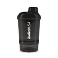 BioTech USA Wave+ Nano Shaker (300 ml + 150 ml) Black