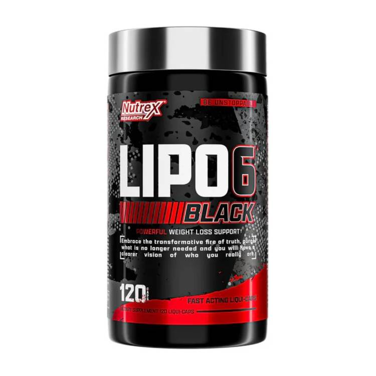 Nutrex Lipo-6 Black Weight Loss Support 120 ταμπλέτες