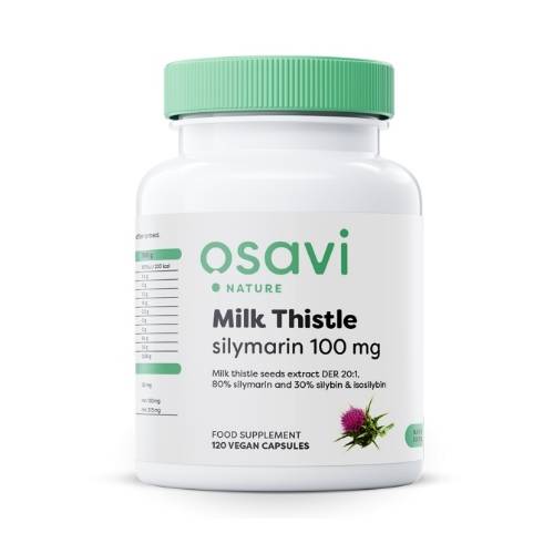 Osavi Milk Thistle Silymarin 100mg (120 φυτικές κάψουλες)