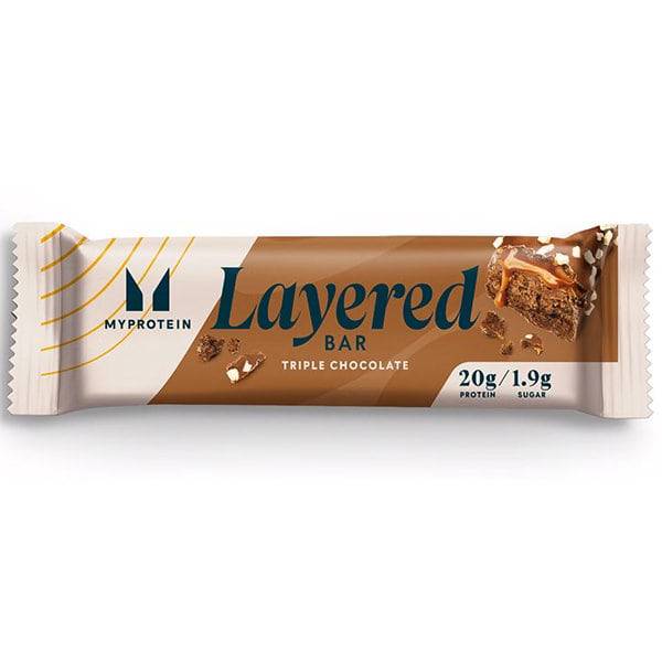 Myprotein Layered Treat Bar (60g) – Triple Chocolate Fudge