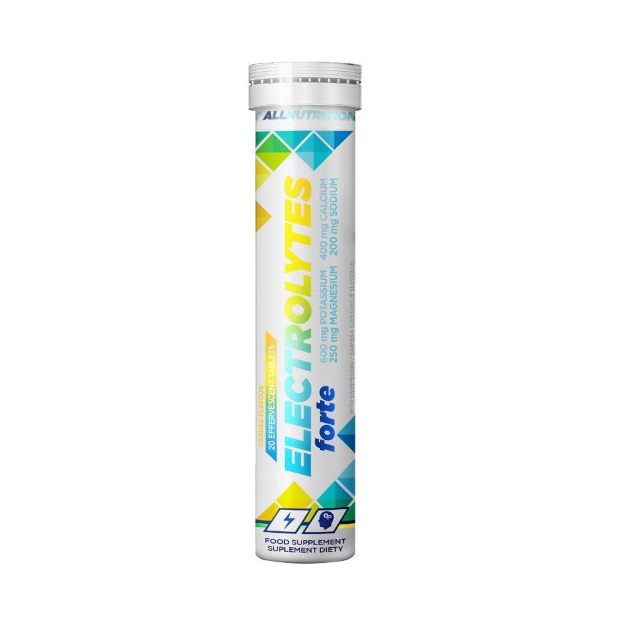 AllNutrition Electrolytes Forte (20 αναβράζοντα δισκία) – Orange