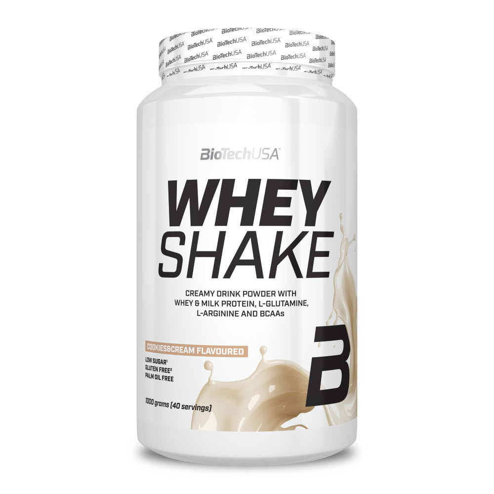 BioTech USA Whey Shake (1kg) Cookies & Cream