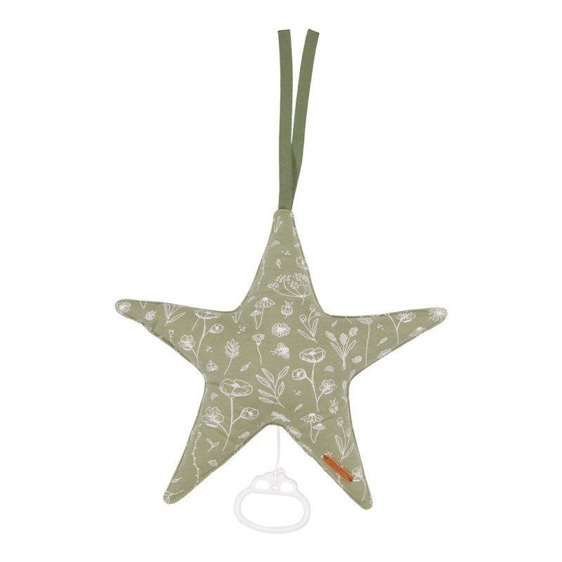 Little Dutch Μουσικό αστέρι Wild Flowers Olive 27 Χ 27 LD20321011