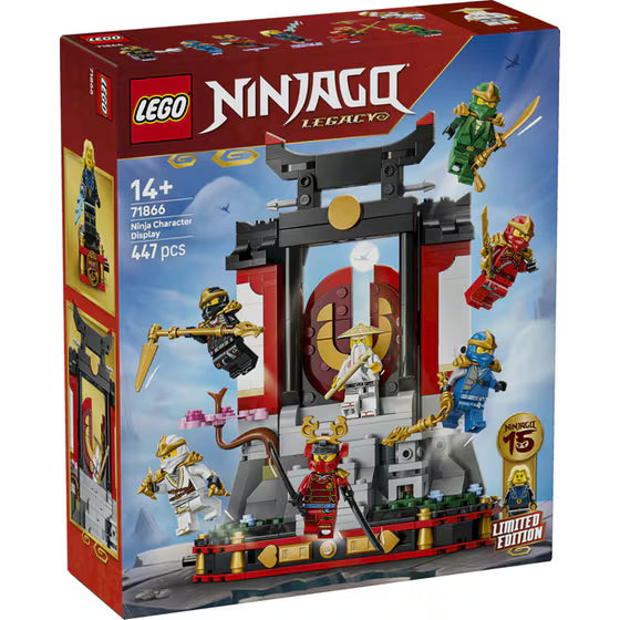 LEGO Lego ninjago διακοσμητικό με χαρακτήρες νίντζα – 15η επέτειος (14+) 71866
