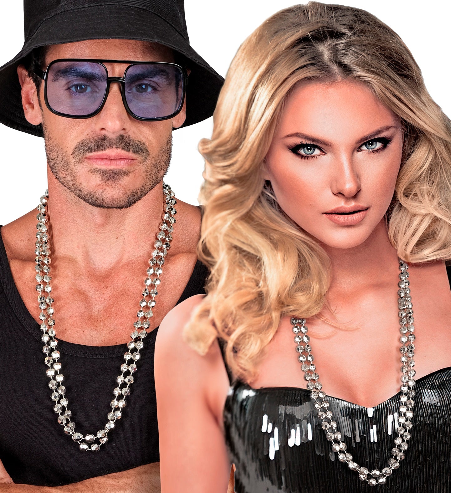 Disco Κολιέ Διπλό 40εκ.