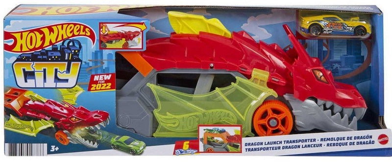 Hot Wheels Νταλίκα Δράκος (GTK42)