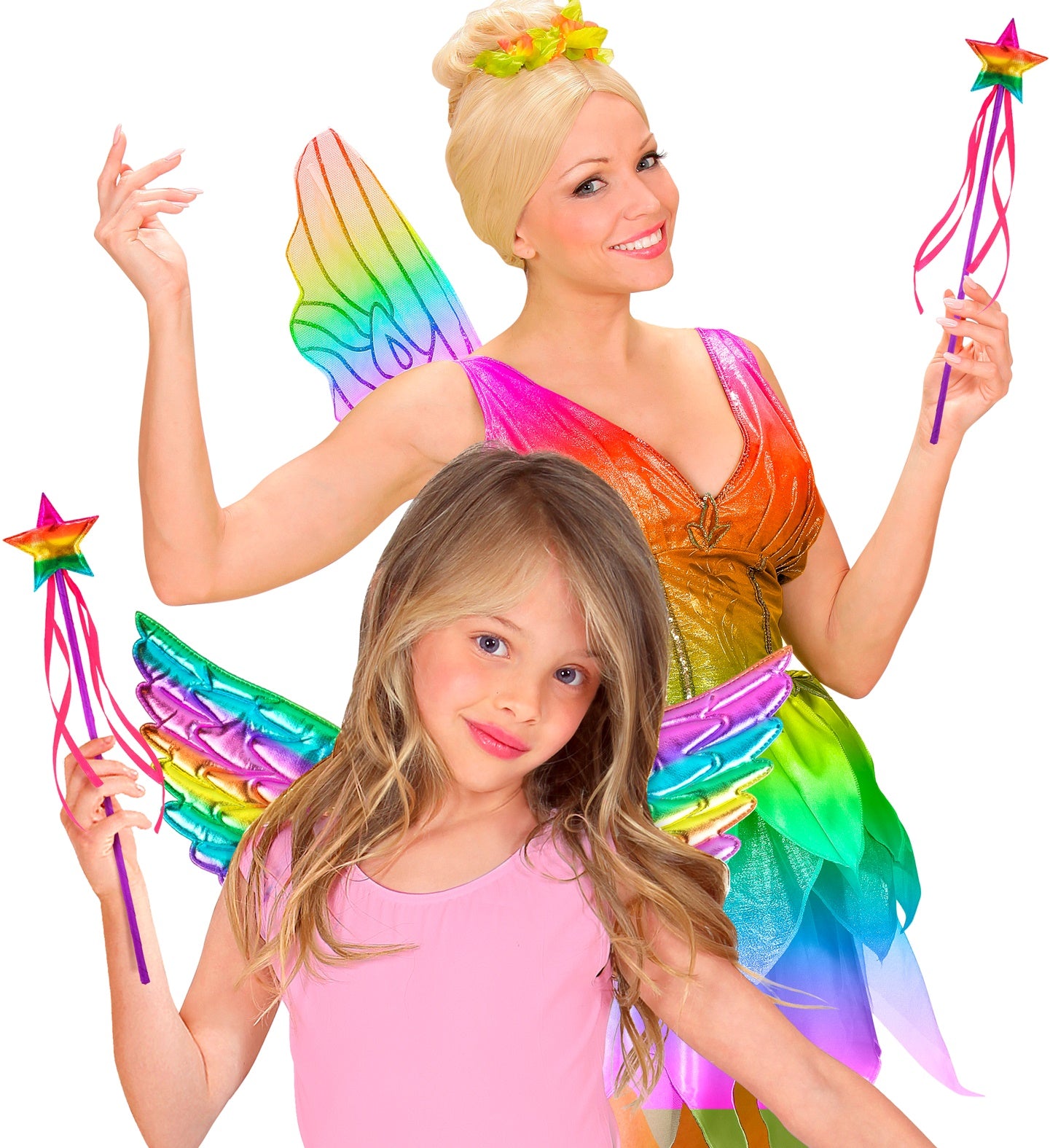 Αστέρι Rainbow Ραβδί