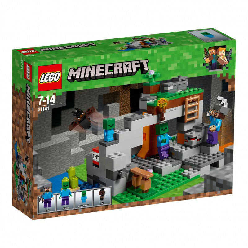 LEGO Minecraft Η Σπηλιά Των Ζόμπι 21141