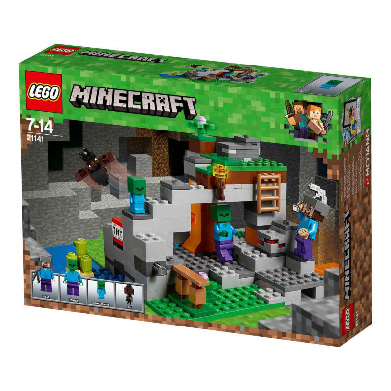 LEGO Minecraft Η Σπηλιά Των Ζόμπι 21141