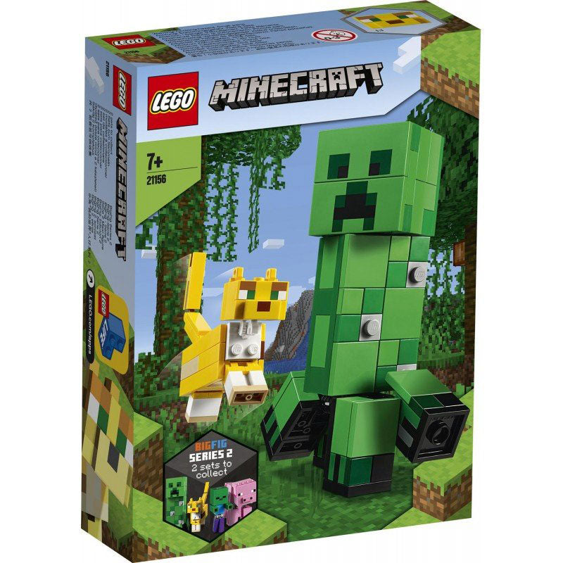 LEGO Minecraft BigFig Creeper και Οσελότος 21156