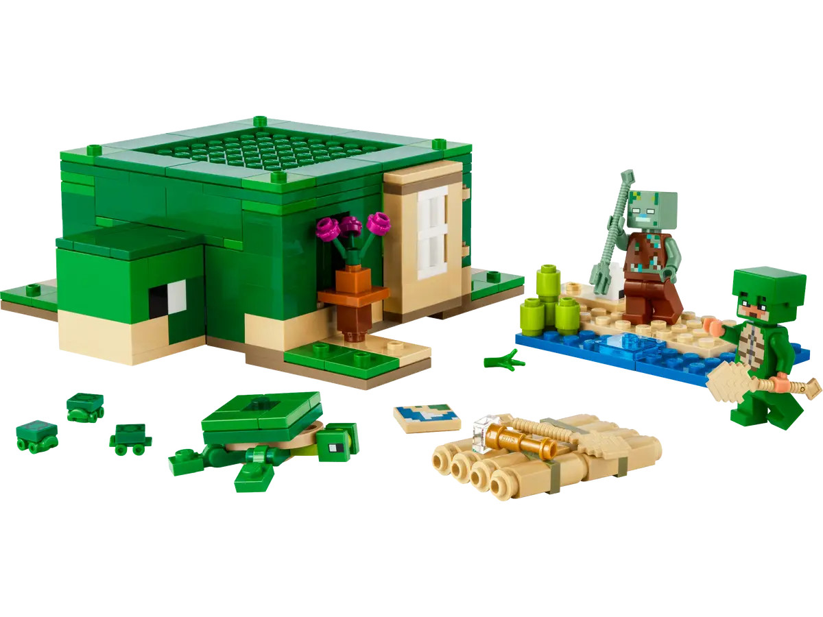 LEGO Minecraft The Turtle Beach House (21254)