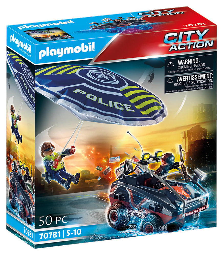 PLAYMOBIL CITY ACTION ΚΑΤΑΔΙΩΞΗ ΑΜΦΙΒΙΟΥ ΟΧΗΜΑΤΟΣ ΑΠΟ ΑΣΤΥΝΟΜΙΚΟ ΑΛΕΞΙΠΤΩΤΟ