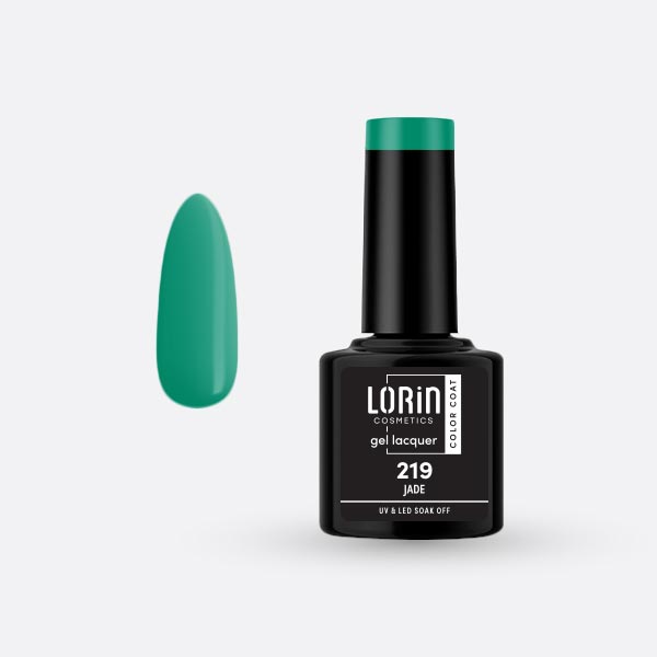 Lorin Gel Lacquer Ημιμόνιμο Βερνίκι 8ml. #219 (Jade)