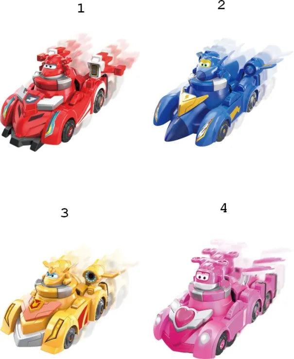 Super Wings Super Pet Free Wheel Vehicle-4 Σχέδια