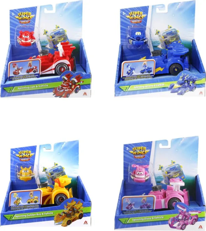 Super Wings Super Pet Free Wheel Vehicle-4 Σχέδια