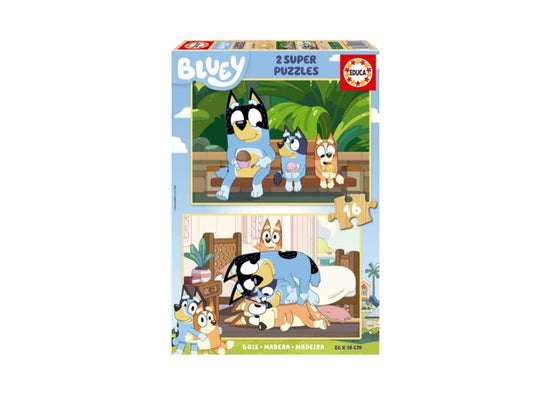 Παζλ 2X16 Educa Ξύλινο Bluey (19406)