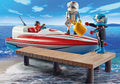 PLAYMOBIL SPORTS AND ACTION ΑΓΩΝΙΣΤΙΚΟ ΤΑΧΥΠΛΟΟ ΣΚΑΦΟΣ ΜΕ ΜΟΤΕΡ