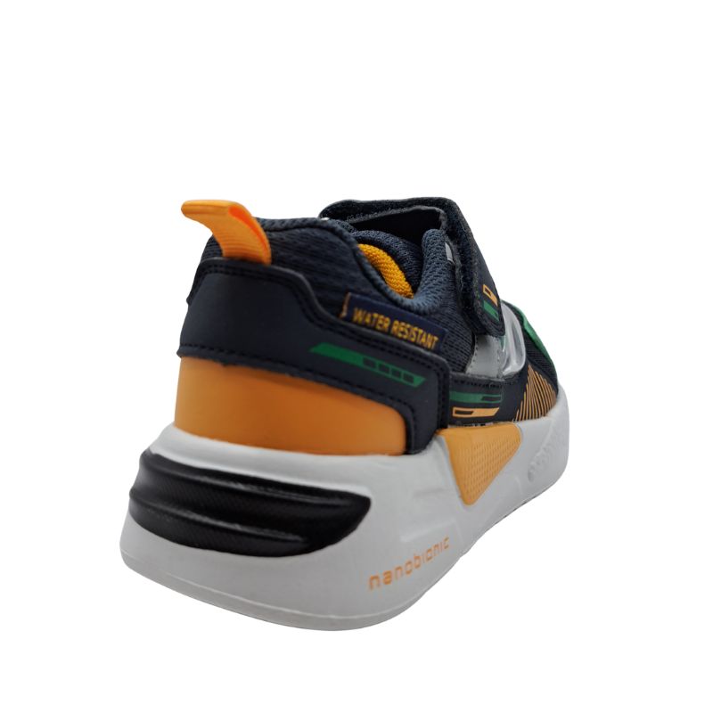 Fila MEMORY KILIGSTON 3W/R 3AF53001-265 Αθλητικό για αγόρι σε συνθετικό δέρμα και αδιαβροοποιημένο πανί (Water Resistan) Πράσινο-Μπλέ