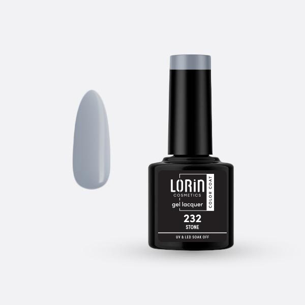 Lorin Gel Lacquer Ημιμόνιμο Βερνίκι 8ml. #232 (Stone)