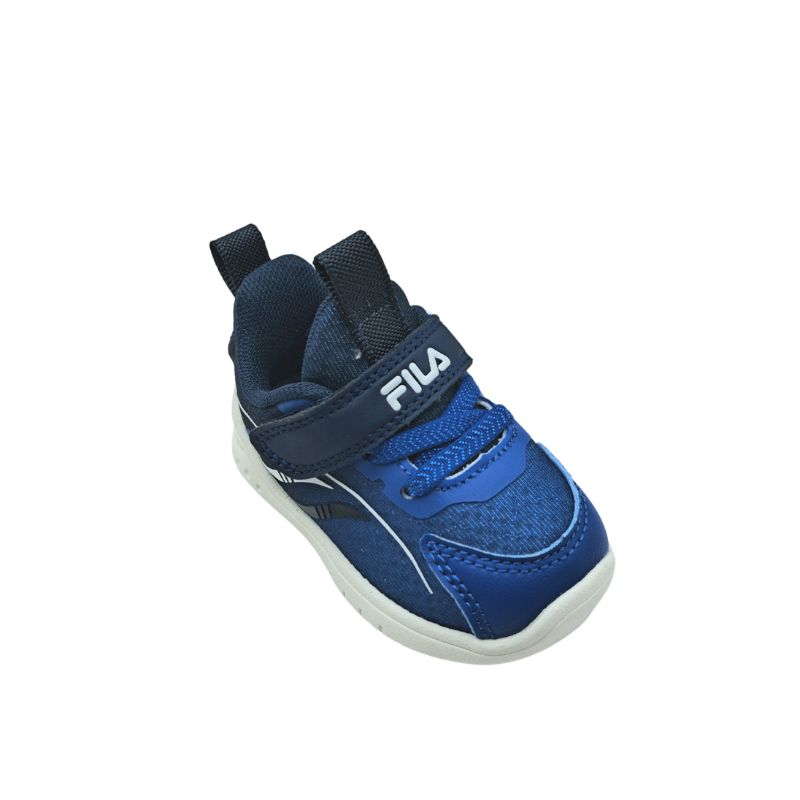 Fila Petite V 9AF51020-221 Αθλητικό για αγόρι σε συνθετικό δέρμα και ύφασμα Μπλε