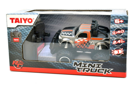 Τηλεκατευθυνόμενο Όχημα Mini Truck Off Roader – Gun Metal 1:40 [400001D]