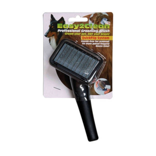 Easy2Clean Professional Grooming Brush - Βούρτσα Χτενίσματος Αυτοκαθαριζόμενη 8x6cm