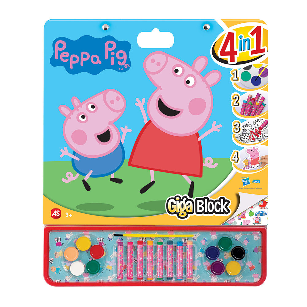 Peppa 4 In 1 Σετ Ζωγραφικής (1023-62735)
