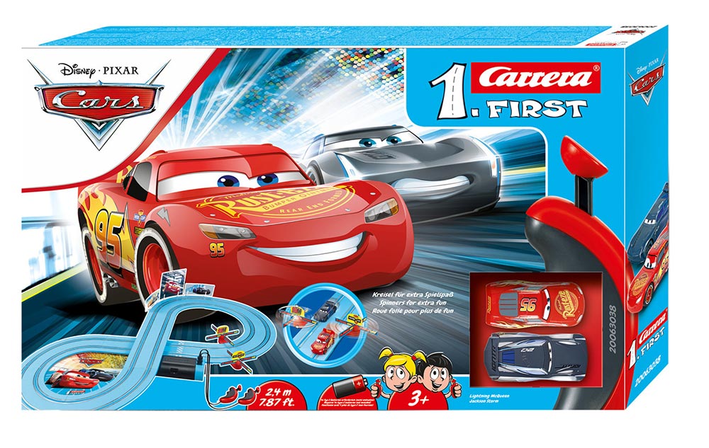 CARRERA SLOT 1 FIRST DISNEY PIXAR CARS POWER DUELL ΠΙΣΤΑ ΑΓΩΝΩΝ