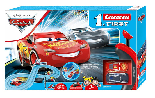 CARRERA SLOT 1 FIRST DISNEY PIXAR CARS POWER DUELL ΠΙΣΤΑ ΑΓΩΝΩΝ