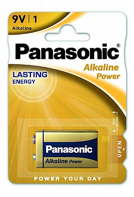 9V ΜΠΑΤΑΡΙΑ ΑΛΚΑΛΙΚΗ PANASONIC