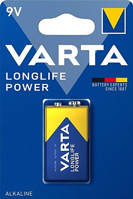 9V ΜΠΑΤΑΡΙΑ ΑΛΚΑΛΙΚΗ VARTA