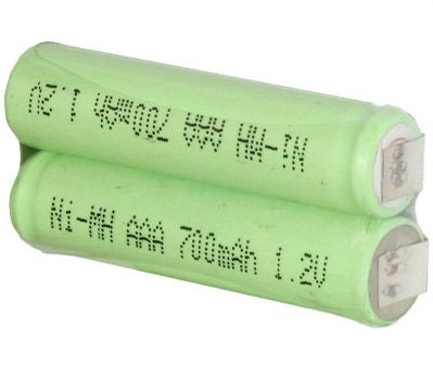 2.4V 700mAh AAA ΜΠΑΤΑΡΙΑ ΕΠΑΝ/ΝΗ Νi-Μh ΜΕ ΛΑΜΑΚΙΑ